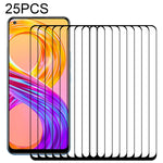 Pellicola in vetro temperato a schermo intero con colla intera da 25 pezzi, For OPPO Realme 8 5G (25 PCS), For OPPO Realme 8 / 8 Pro (25 PCS)