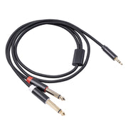 3683 Cavo audio maschio da 3,5 mm a doppio maschio da 6,35 mm, 1m, 2m, 3m
