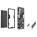 Custodia TPU antiurto con supporto invisibile per OPPO Reno6 Pro