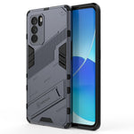 Custodia TPU antiurto con supporto invisibile per OPPO Reno6 Pro