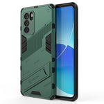 Custodia TPU antiurto con supporto invisibile per OPPO Reno6 Pro