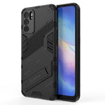 Custodia TPU antiurto con supporto invisibile per OPPO Reno6 Pro