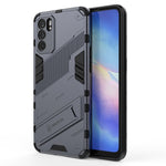 Custodia TPU antiurto con supporto invisibile per OPPO Reno6 Pro