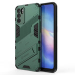 Custodia TPU antiurto con supporto invisibile per OPPO Reno6 Pro