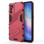 Custodia TPU antiurto con supporto invisibile per OPPO Reno6 Pro