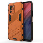 Custodia TPU antiurto con supporto invisibile per OPPO Reno6 Pro