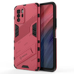 Custodia TPU antiurto con supporto invisibile per OPPO Reno6 Pro