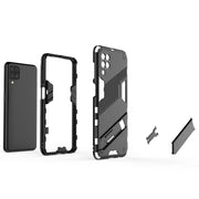 Custodia TPU antiurto con supporto invisibile per Galaxy M12