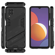 Custodia TPU antiurto con supporto invisibile per Galaxy M12