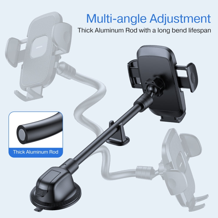 JOYROOM JR-ZS259 Supporto per auto meccanico con rotazione a 360 gradi, stile: ventosa a braccio lungo, JR-ZS259