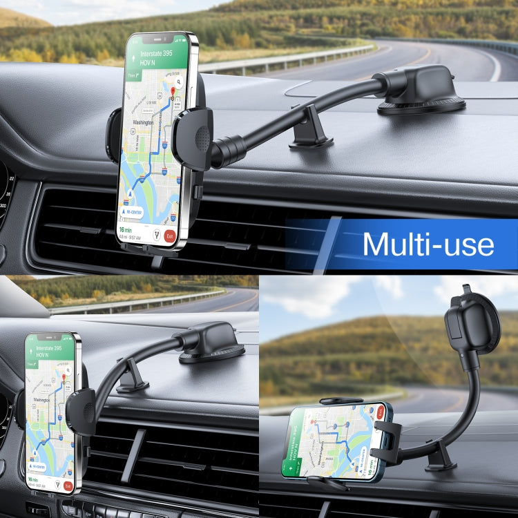 JOYROOM JR-ZS259 Supporto per auto meccanico con rotazione a 360 gradi, stile: ventosa a braccio lungo, JR-ZS259