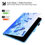 Custodia a libro motivo animale per Galaxy Tab A7 e S6 Lite