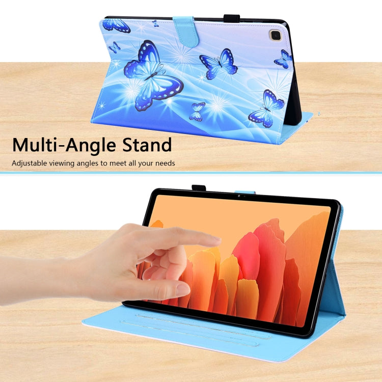 Custodia a libro motivo animale per Galaxy Tab A7 e S6 Lite