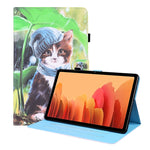 Custodia a libro motivo animale per Galaxy Tab A7 e S6 Lite