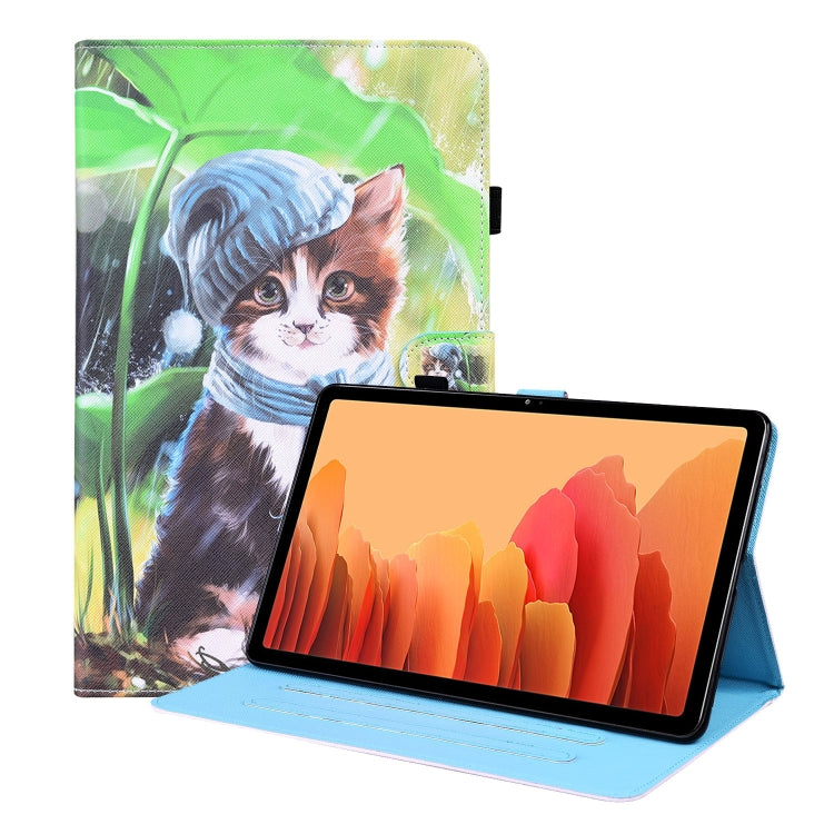 Custodia a libro motivo animale per Galaxy Tab A7 e S6 Lite