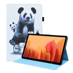 Custodia a libro motivo animale per Galaxy Tab A7 e S6 Lite