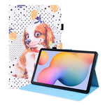 Custodia a libro motivo animale per Galaxy Tab A7 e S6 Lite