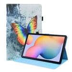Custodia a libro motivo animale per Galaxy Tab A7 e S6 Lite