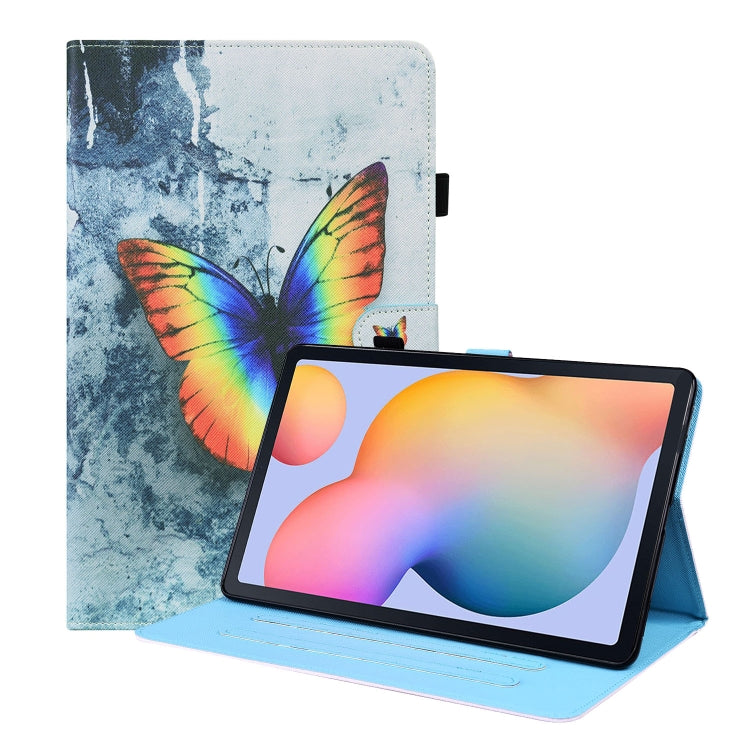 Custodia a libro motivo animale per Galaxy Tab A7 e S6 Lite