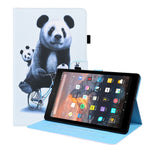 Custodia a libro motivo animale per Galaxy Tab A7 e S6 Lite