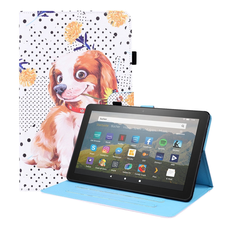 Custodia a libro motivo animale per Galaxy Tab A7 e S6 Lite
