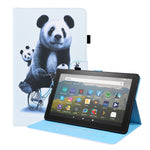 Custodia a libro motivo animale per Galaxy Tab A7 e S6 Lite