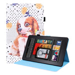 Custodia portafoglio in pelle per Amazon Fire HD 10 e Kindle