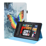 Custodia portafoglio in pelle per Amazon Fire HD 10 e Kindle