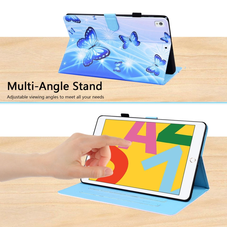 Custodia portafoglio in pelle per iPad con slot carte