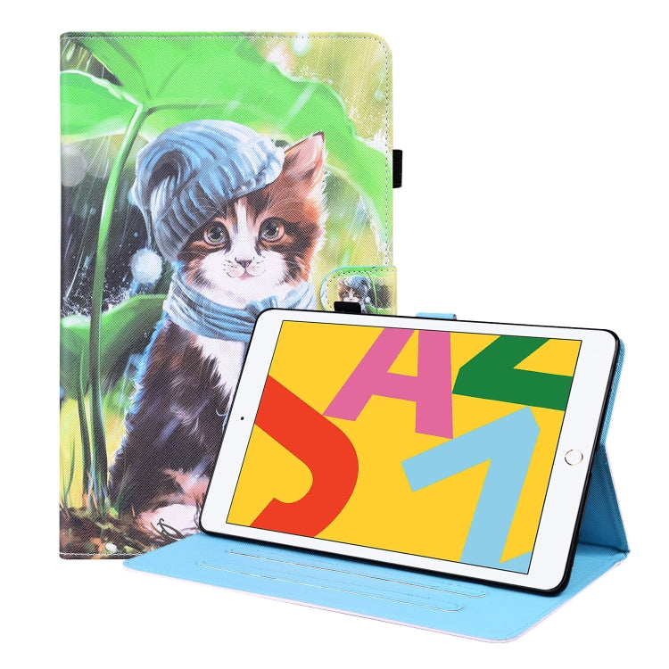 Custodia portafoglio in pelle per iPad con slot carte