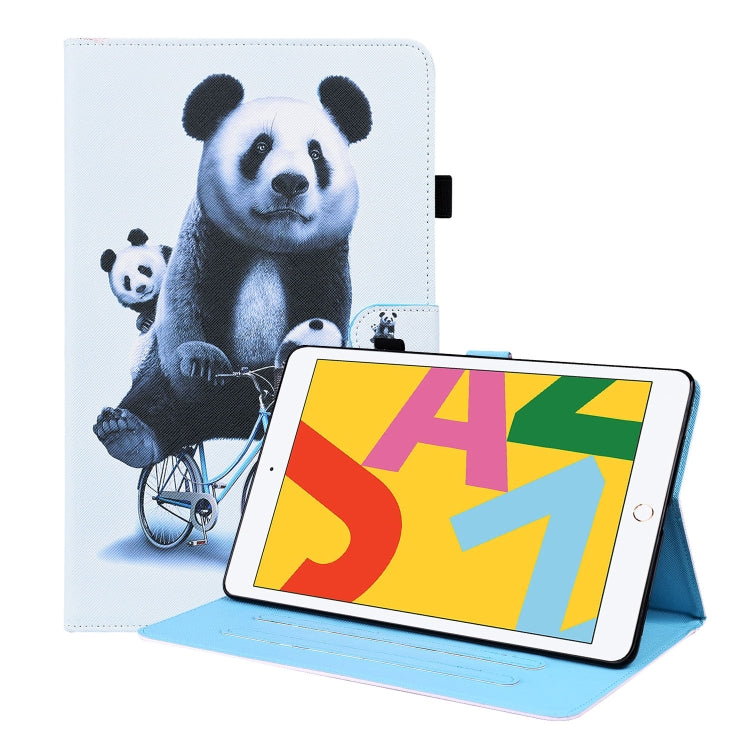 Custodia portafoglio in pelle per iPad con slot carte