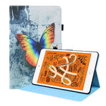 Custodia portafoglio in pelle per iPad con slot carte