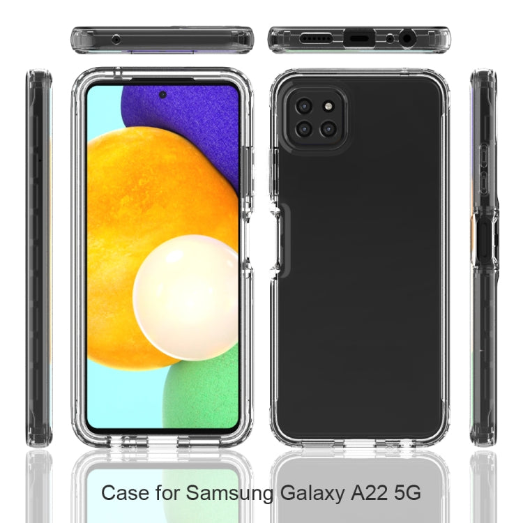 Custodia protettiva per PC + TPU altamente trasparente antiurto, For Samsung Galaxy A22 5G, For Samsung Galaxy A22 4G, For Samsung Galaxy A82 5G