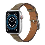 Cinturino in pelle per Apple Watch Series 7 6 SE 5 4 3 2 1