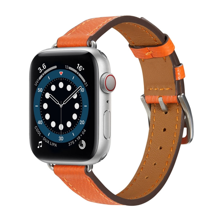 Cinturino in pelle per Apple Watch Series 7 6 SE 5 4 3 2 1