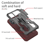 Armor Warrior Custodia protettiva antiurto per PC + TPU, For Xiaomi Redmi Note 10 5G, For vivo V21, For Xiaomi Mi 11 Lite