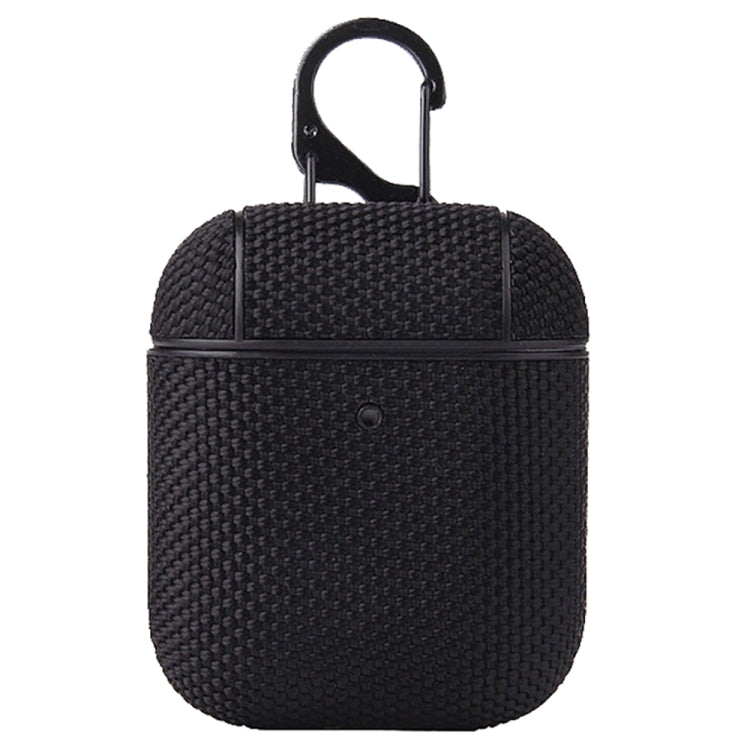 Custodia protettiva per auricolari in tessuto da lavoro con gancio, For AirPods 1 / 2, For AirPods Pro