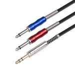 Cavo audio 6,35 mm maschio a doppio mono 1.8-5m