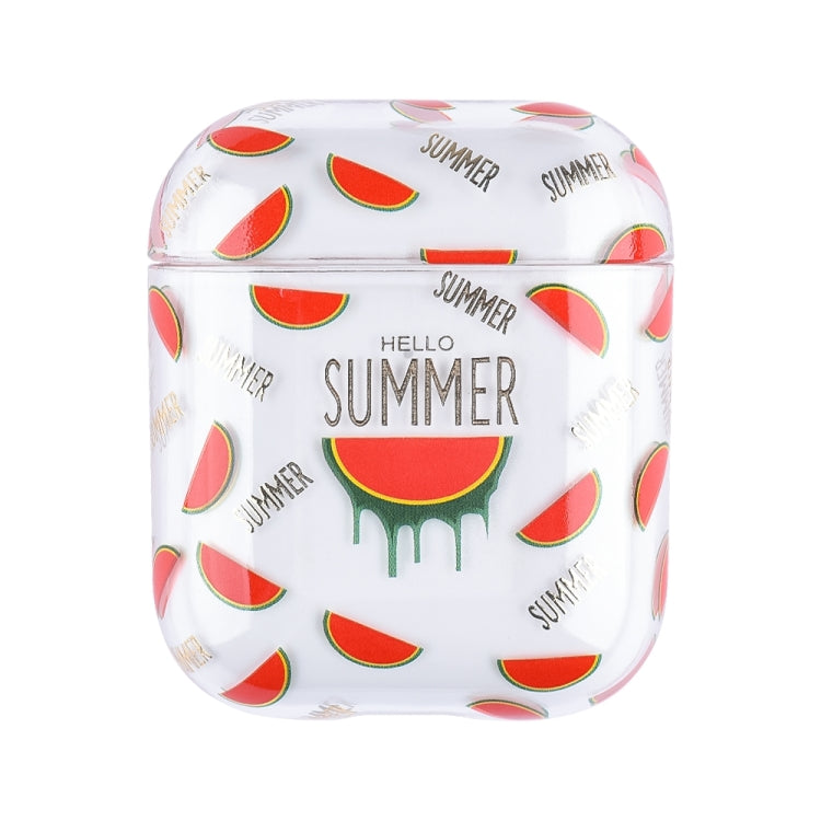 Custodia rigida PC con motivo frutta per AirPods 1/2 e Pro