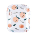 Custodia rigida PC con motivo frutta per AirPods 1/2 e Pro