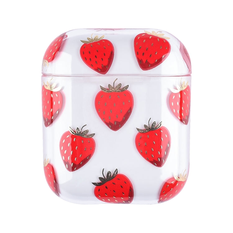 Custodia rigida PC con motivo frutta per AirPods 1/2 e Pro