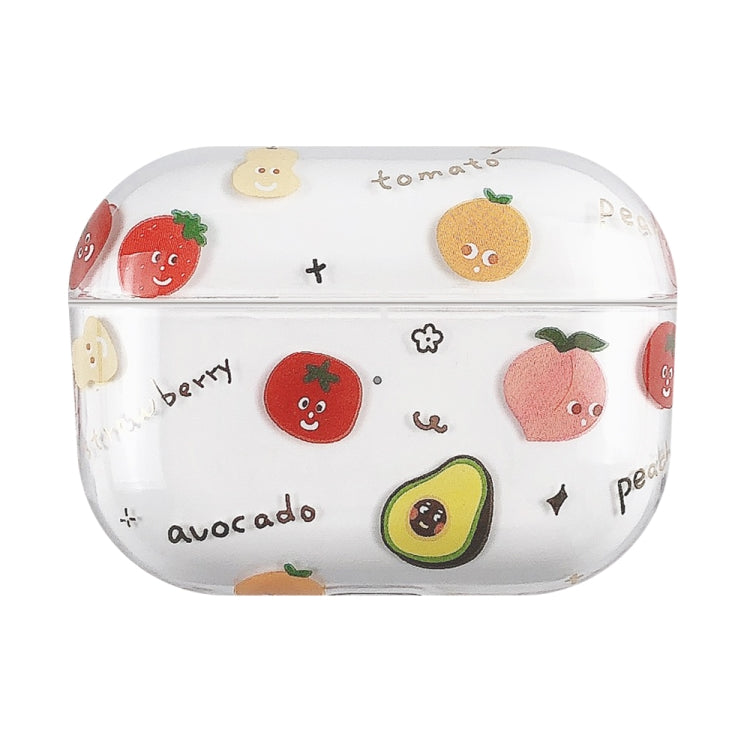 Custodia rigida PC con motivo frutta per AirPods 1/2 e Pro