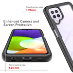 Custodia antiurto per PC + TPU serie Starry Sky tinta unita, For Samsung Galaxy A82 5G, For Samsung Galaxy A22 4G