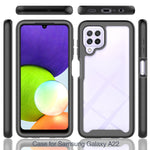 Custodia antiurto per PC + TPU serie Starry Sky tinta unita, For Samsung Galaxy A82 5G, For Samsung Galaxy A22 4G