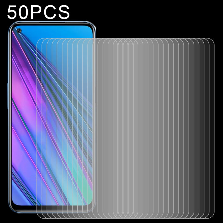 50 pellicole in vetro temperato da 0,26 mm 9H 2,5D, For OPPO Realme Q3 5G / Q3i 5G (50 PCS), For OPPO Realme GT Neo / GT Neo Flash (50 PCS), For OPPO Realme V13 5G (50 PCS), For OPPO Realme X7 Max 5G (50 PCS), For OPPO Realme Narzo 30 5G (50 PCS)      ...