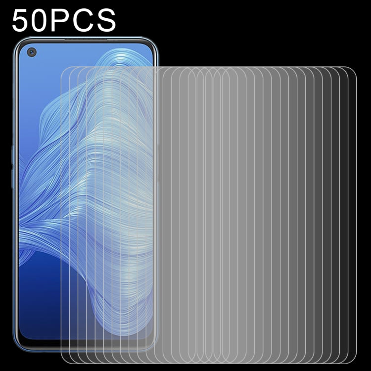 50 pellicole in vetro temperato da 0,26 mm 9H 2,5D, For OPPO Realme Q3 5G / Q3i 5G (50 PCS), For OPPO Realme GT Neo / GT Neo Flash (50 PCS), For OPPO Realme V13 5G (50 PCS), For OPPO Realme X7 Max 5G (50 PCS), For OPPO Realme Narzo 30 5G (50 PCS)      ...