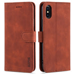Custodia portafoglio in pelle con slot carte per iPhone 11 e XS