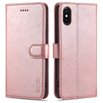 Custodia portafoglio in pelle con slot carte per iPhone 11 e XS