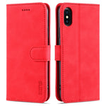 Custodia portafoglio in pelle con slot carte per iPhone 11 e XS