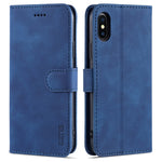 Custodia portafoglio in pelle con slot carte per iPhone 11 e XS